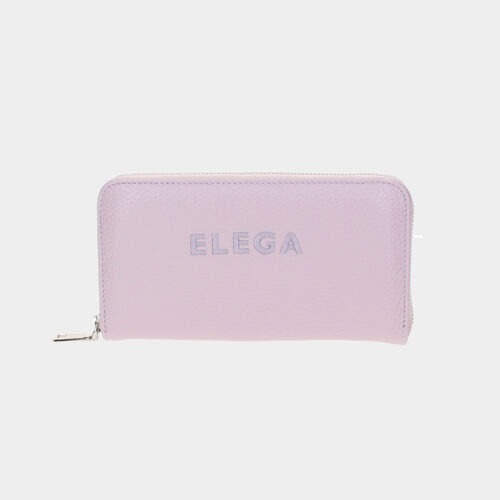 ELEGA Velká zipová peněženka Fancy lila/stříbro
