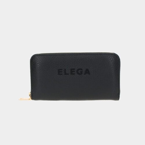 ELEGA Velká zipová peněženka Fancy černá/zlato